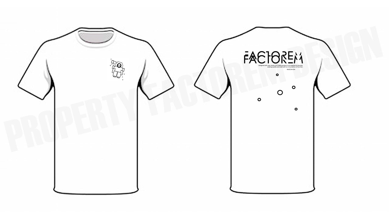 CLASSIC FACTOREM SPACE TEE