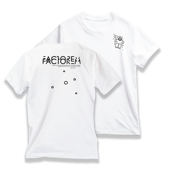 CLASSIC FACTOREM SPACE TEE